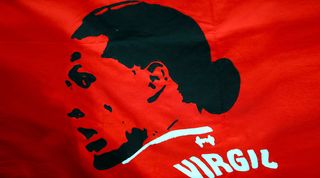 Virgil van Dijk flag
