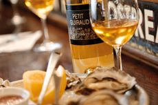 Serve fortified wines, sweet wines; Sauternes and oysters