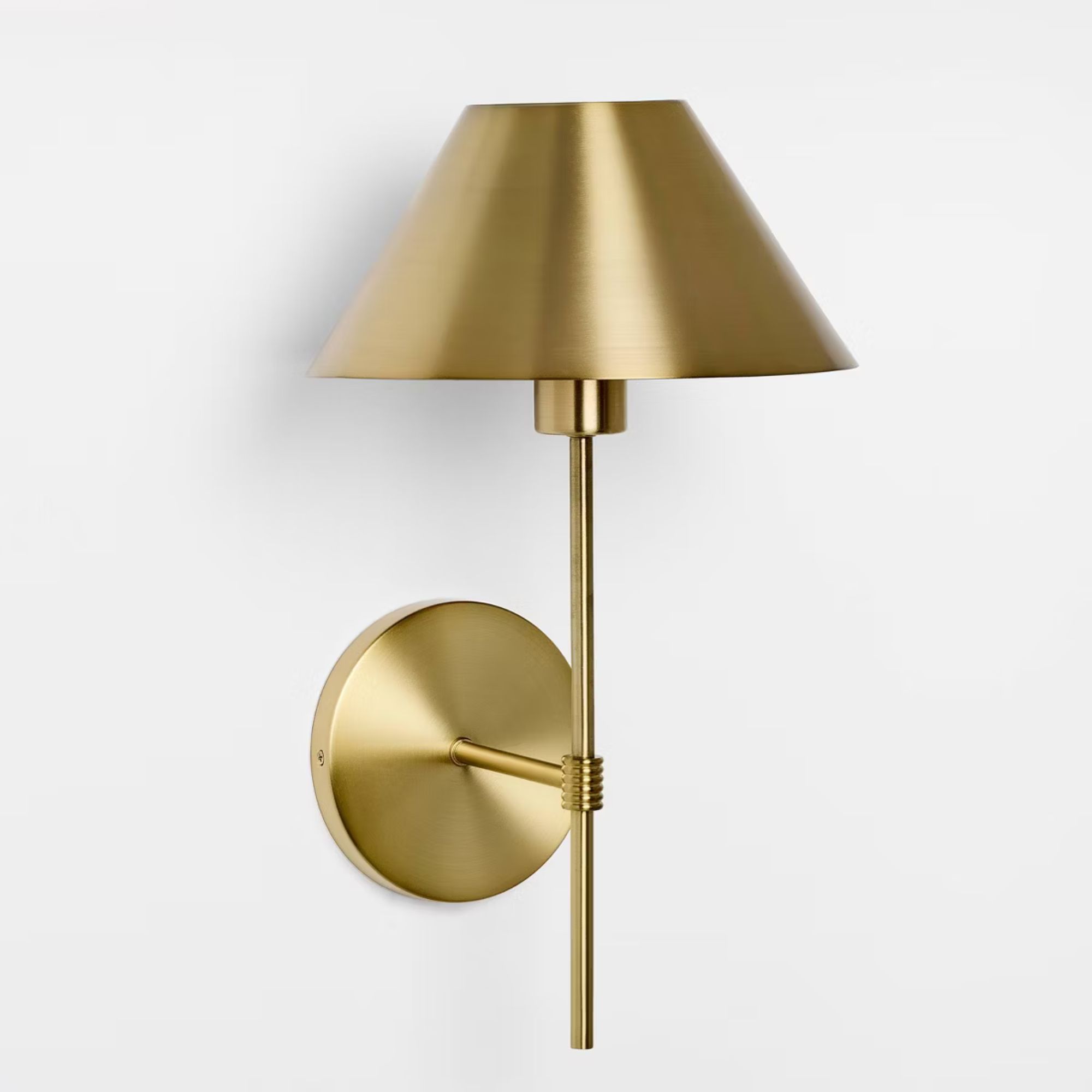 Metal Wall Sconce Brass