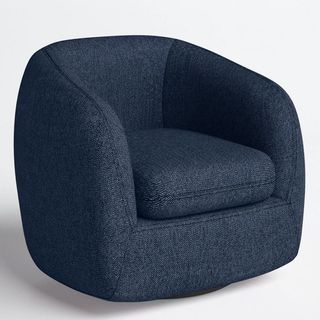 Where to buy nice furniture online: Nia Swivel Barrel Chair at Joss & Main