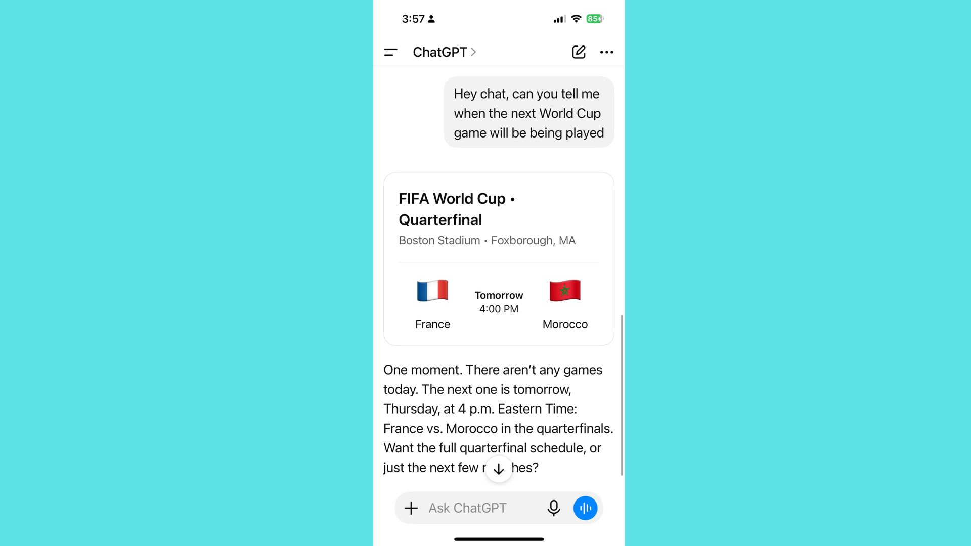 GPT-Live-1 screenshot