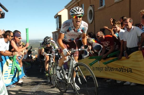 Nicolas Roche (Ag2r-La Mondiale) impressed at San Lorenzo de El Escorial.
