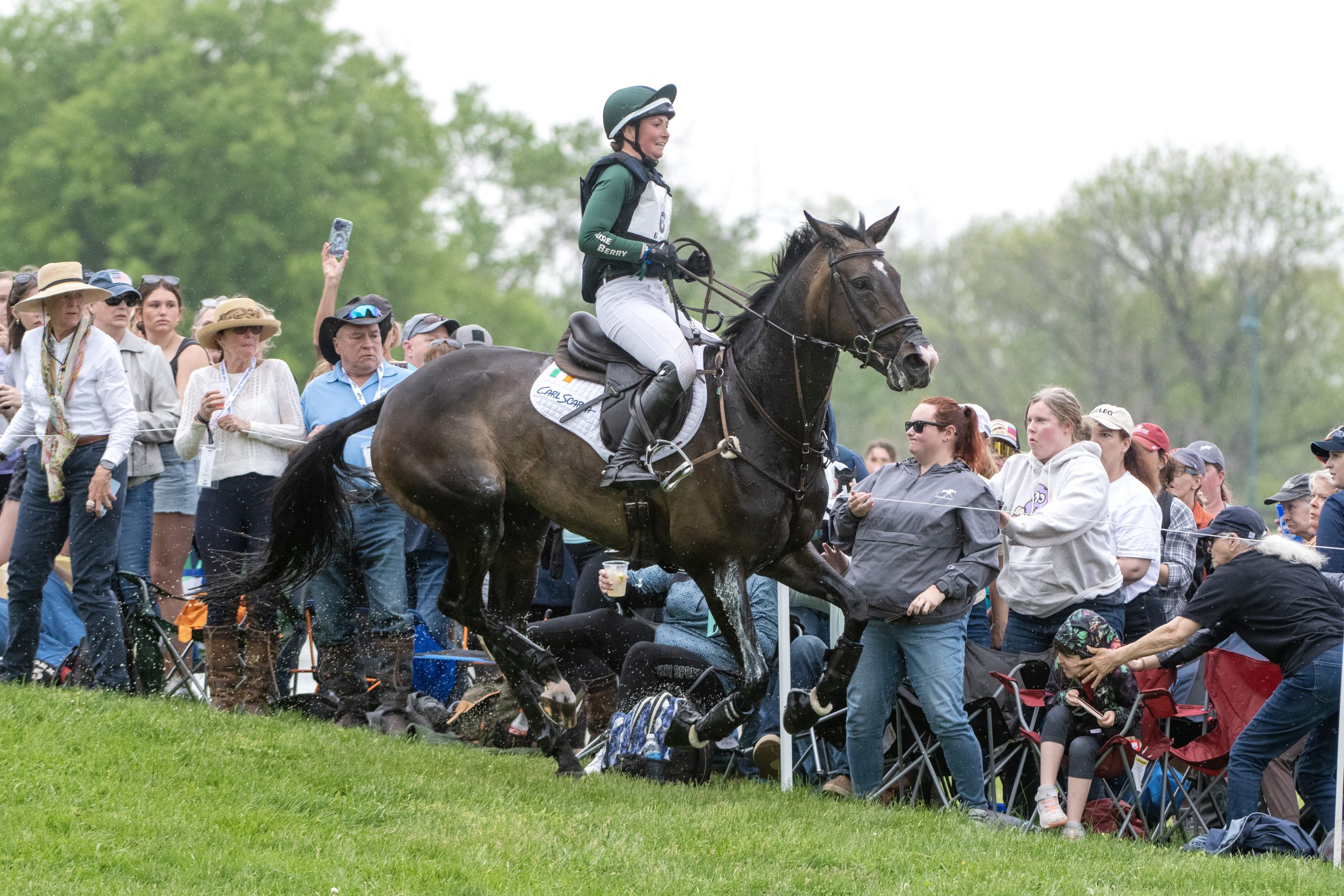 Kentucky Three-Day Event cross-country: Susie Berry and Clever Trick