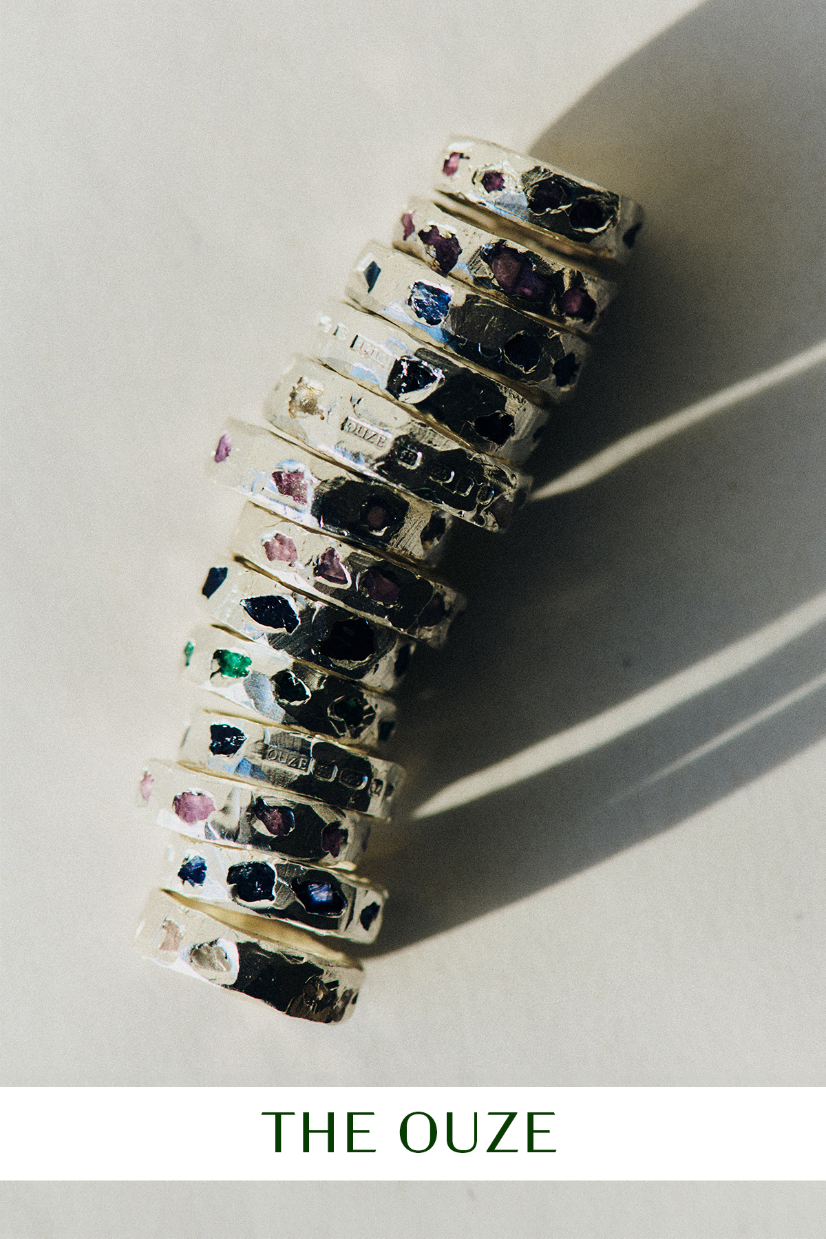 An image of cool girl jewellery brand The Ouze.
