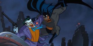 Batman and Joker in Batman: The Animated Series