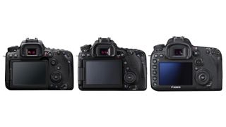 Canon EOS 90D vs EOS 80D vs EOS 7D Mark II