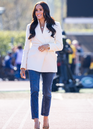 Meghan, Duchess of Sussex attends day two of the Invictus Games 2020 at Zuiderpark on April 17, 2022 in The Hague, Netherlands