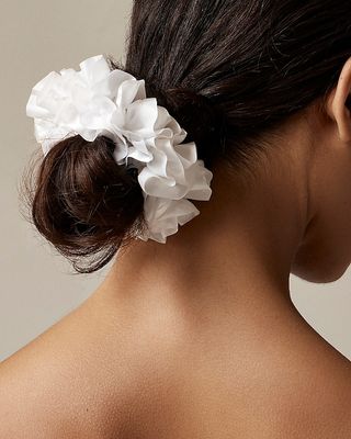 Maryam Nassir Zadeh X J.crew Gathered Ribbon Scrunchie