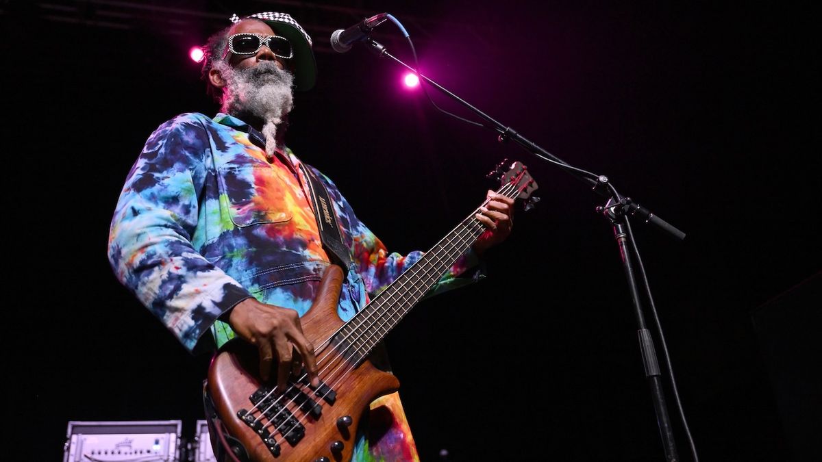 John Fisher of the band Fishbone performs at Old Forester&#039;s Paristown Hall on August 26, 2023 in Louisville, Kentucky.