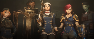 The Wardens of Piltover, arranged in a militaristic row during a trailer for Arcane Season 2.