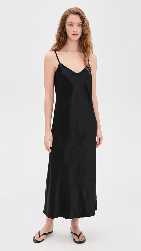 Vince V Neck Slip Dress