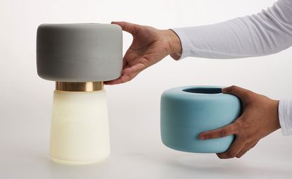 Module table lamp, by designer Soyida Akhtar