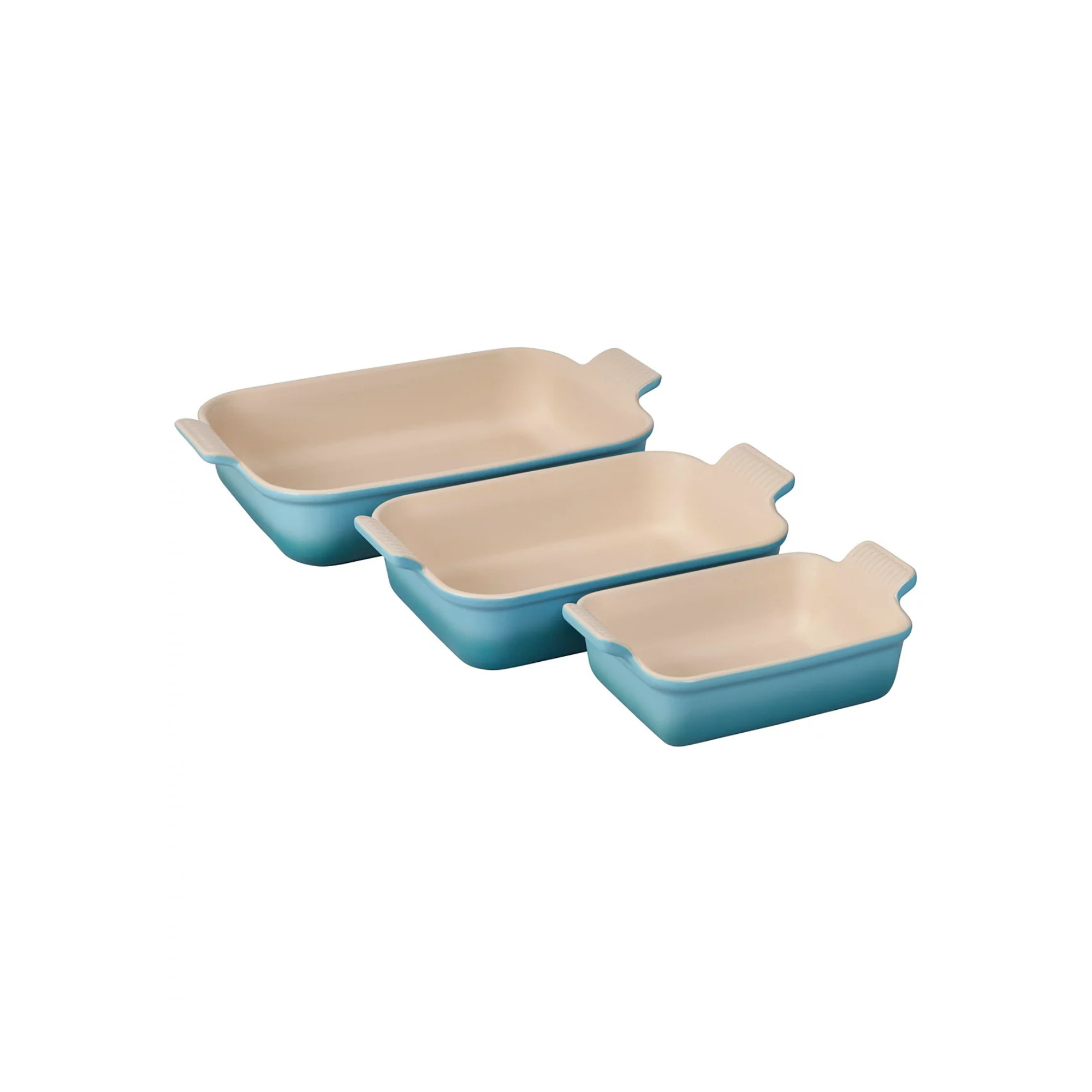 Le Creuset casserole dish in Caribbean