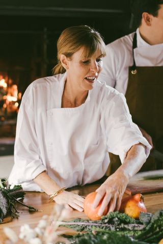 Chef Skye Gyngell at Heckfield Place