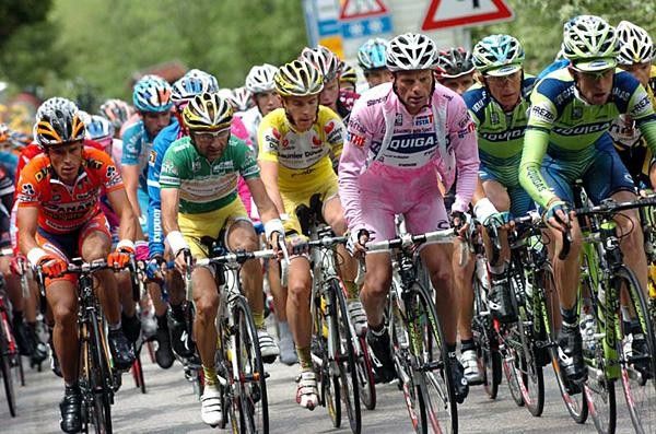 Danilo Di Luca (Liquigas) protected himself well.