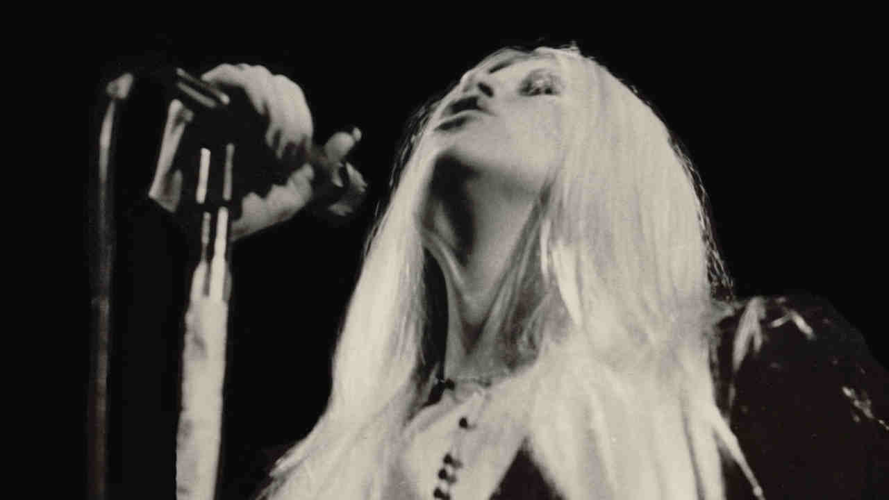 Coven&amp;rsquo;s Jinx Dawson performing onstage in the late 1960s