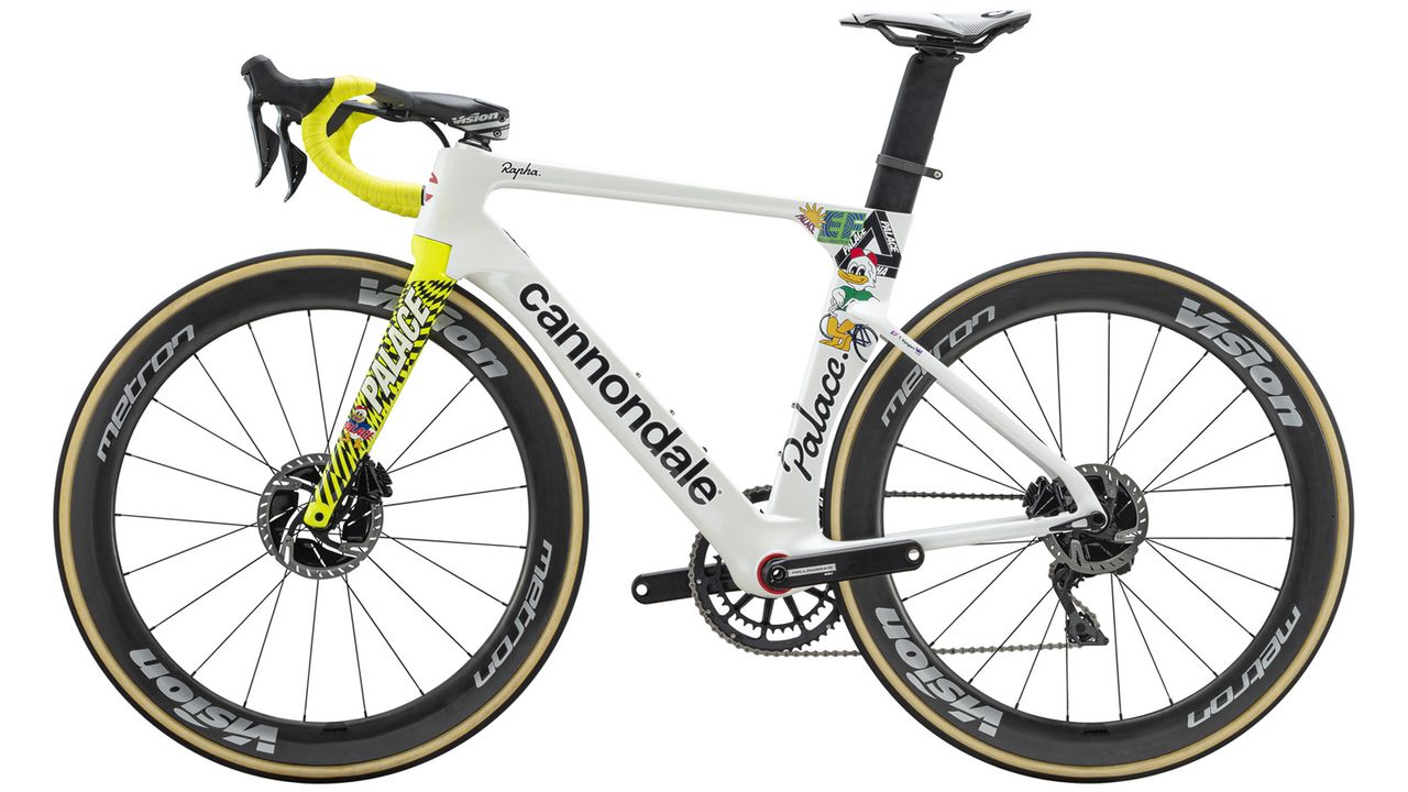 EF Pro Cycling x Palace Skateboards Cannondale bike