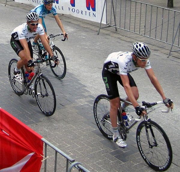 Making our wat to the start.