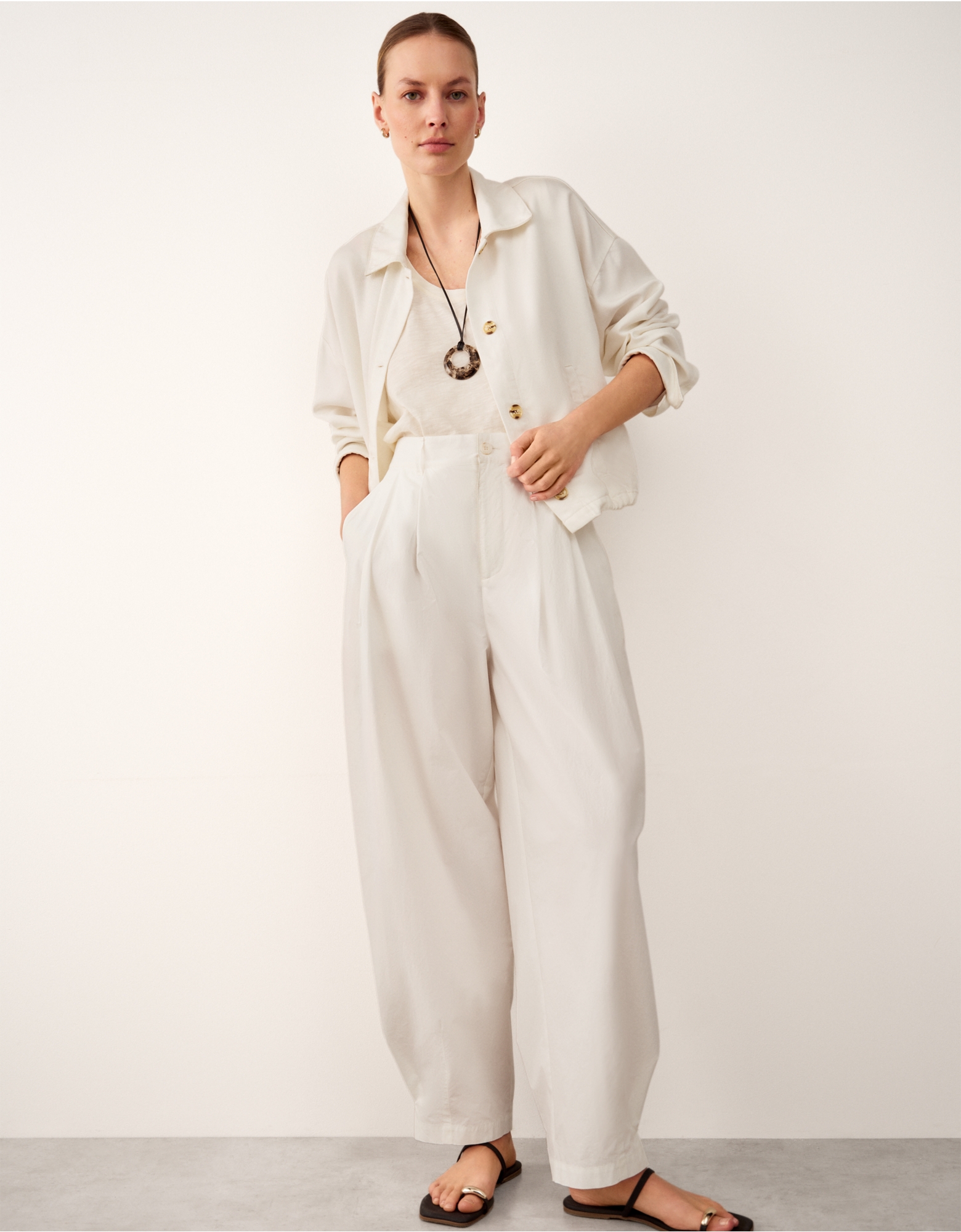 Poplin Trousers | the White Company