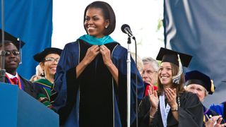 Michelle Obama Graduation