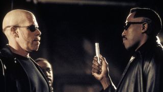 Ron Perlman and Wesley Snipes in Blade II