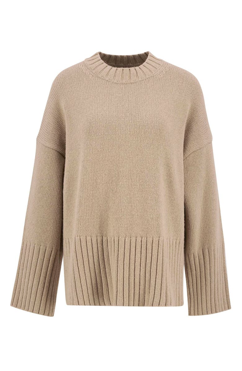 Sophia Cotton &amp;amp; Wool Blend Tunic Sweater