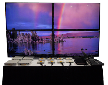 Opticomm-EMCORE to Demonstrate Video Wall Driven by Eclipse HD at InfoComm14