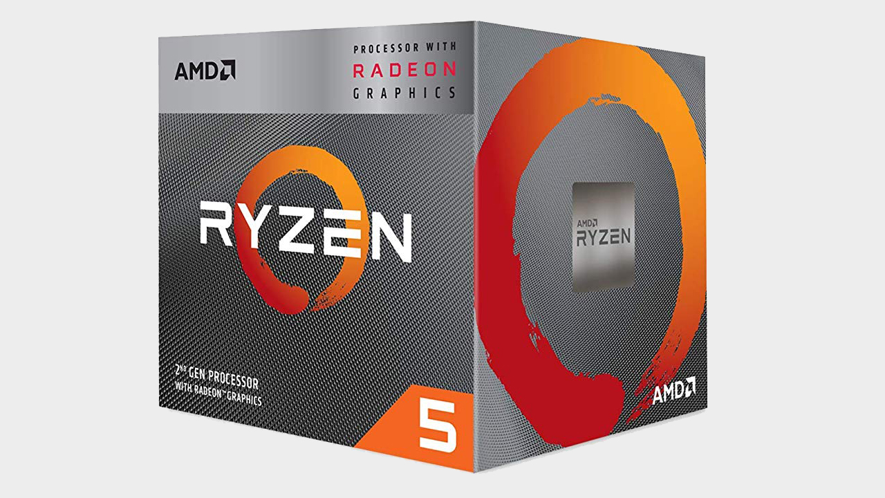 AMD Ryzen 5 3400G processor in box