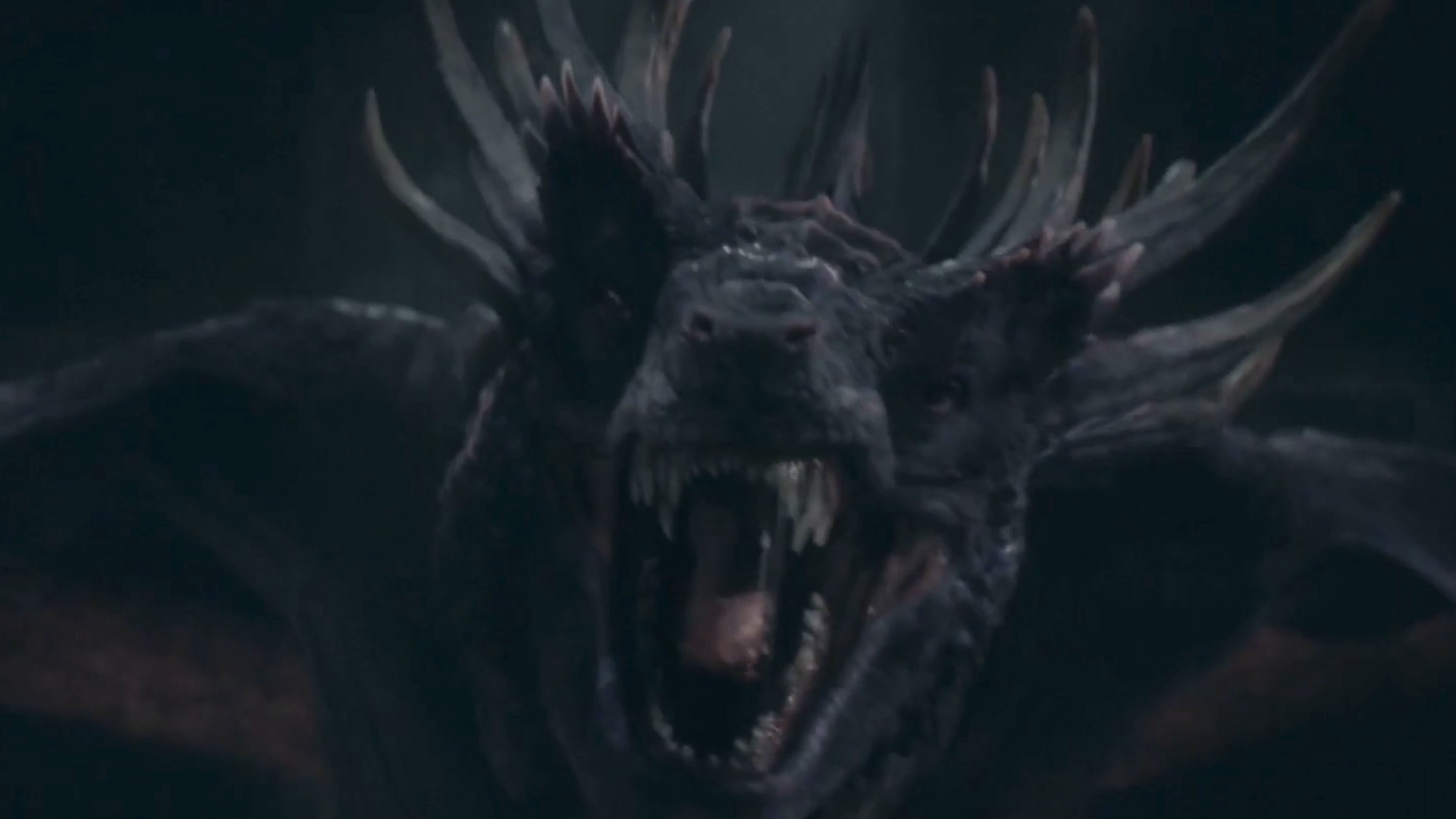 Dreamfyre appearing in Helaena's dream.