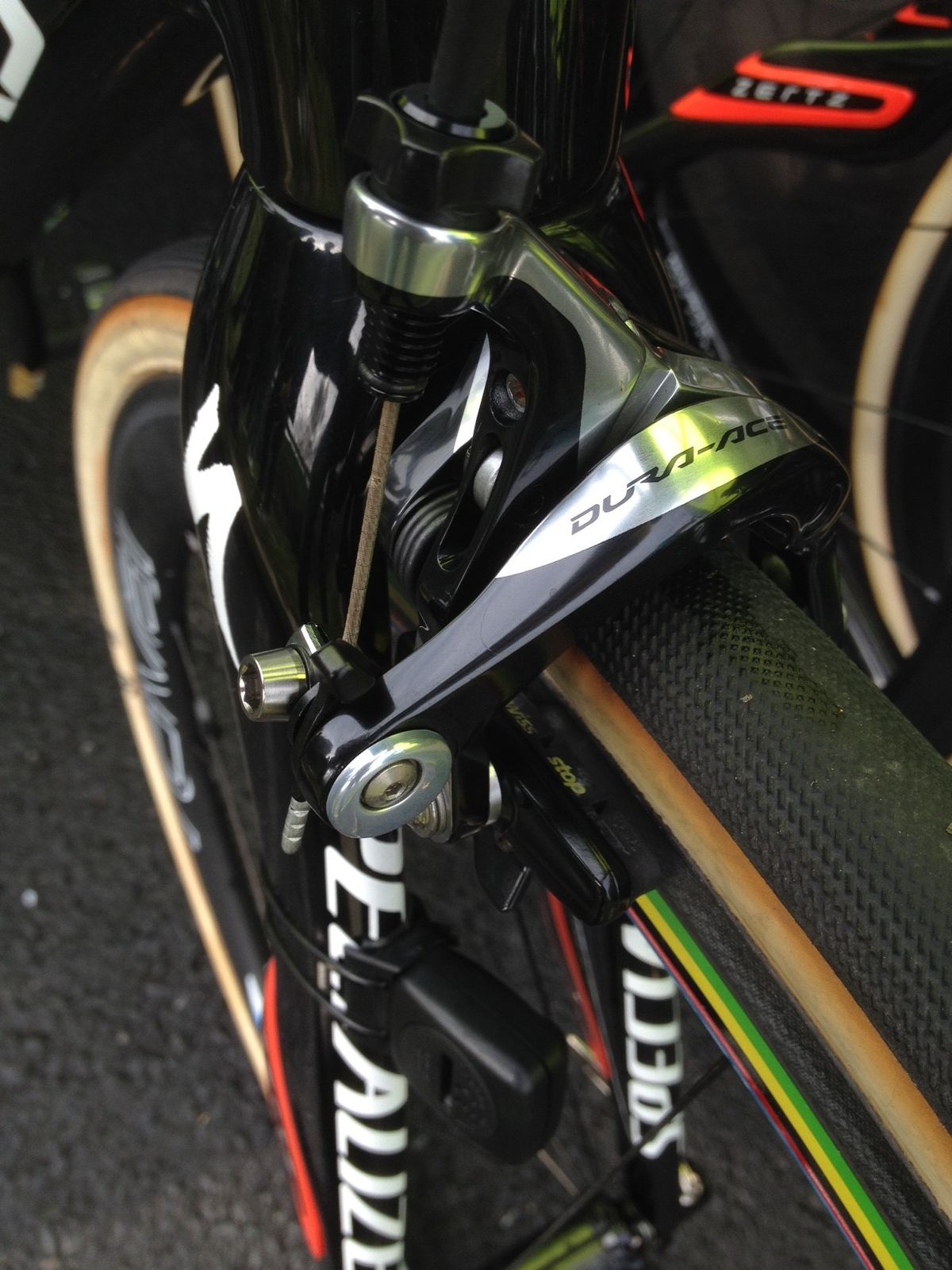 No disc brakes here