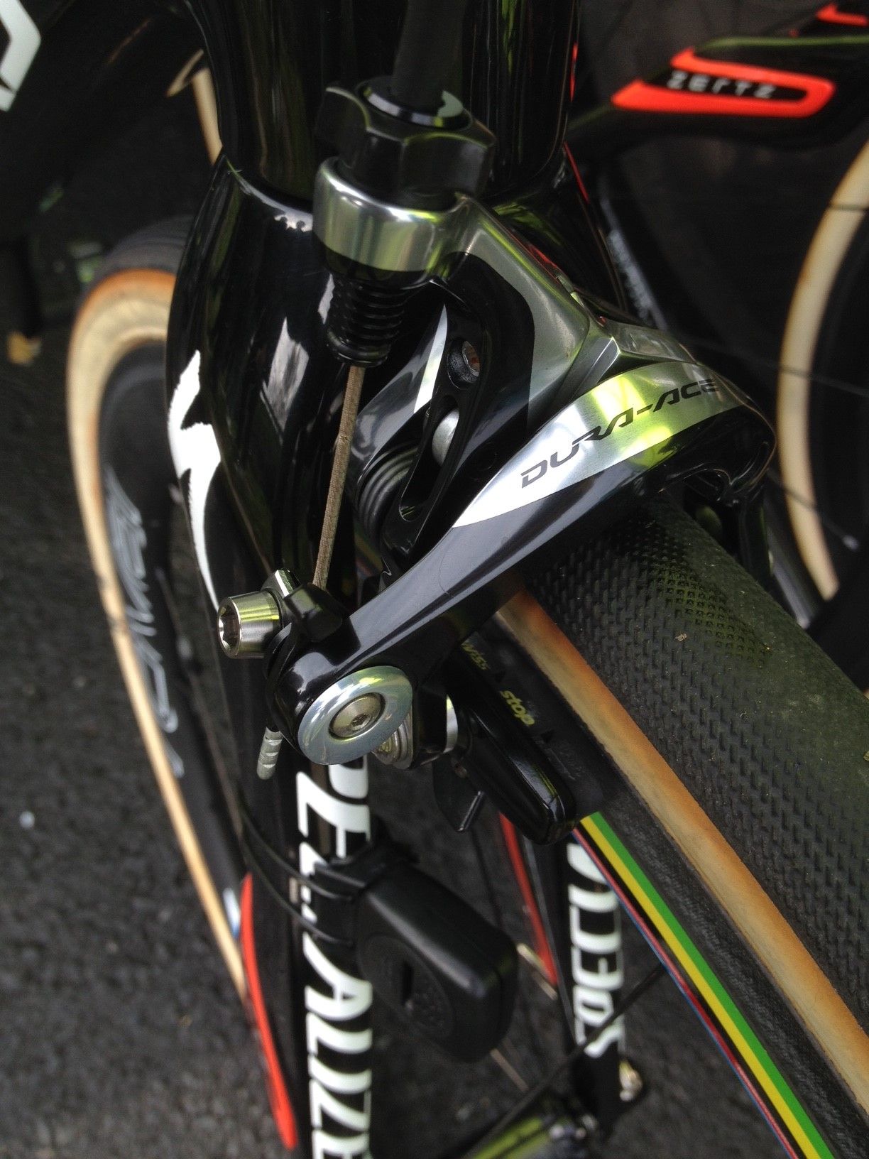 No disc brakes here
