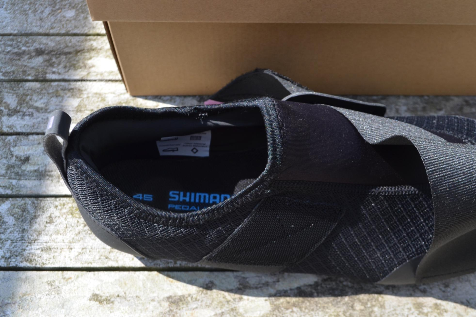 Shimano IC102 Indoor Cycling Shoes review - great sock-like upper ...