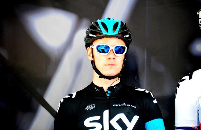 One of the pre-race favourites Chris Froome (Team Sky)
