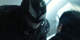 Venom symbiote robbery scene