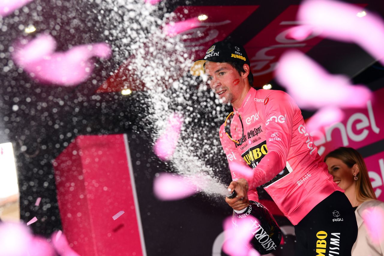 Primoz Roglic gained time on his rivals