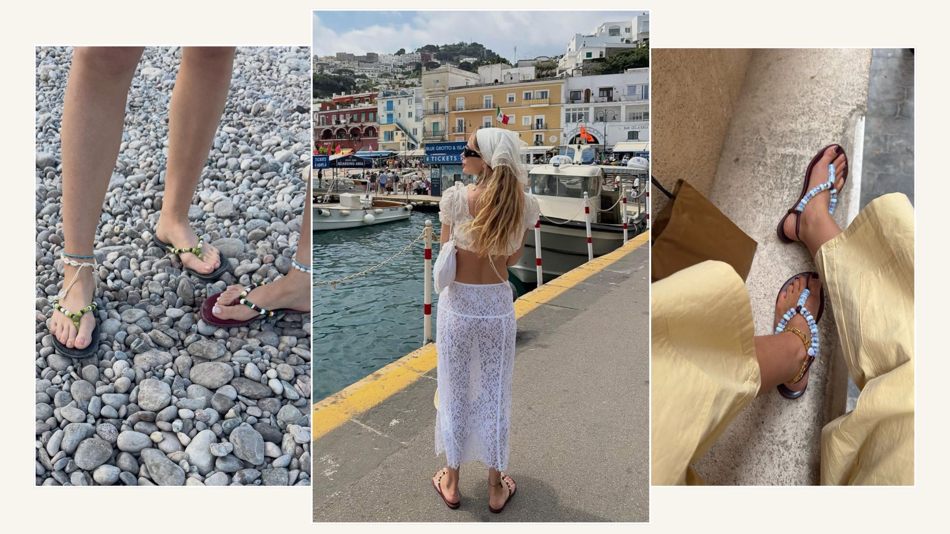 Sorry, Flip-Flops—Beaded Sandals Are This Summer’s Chicest Trend