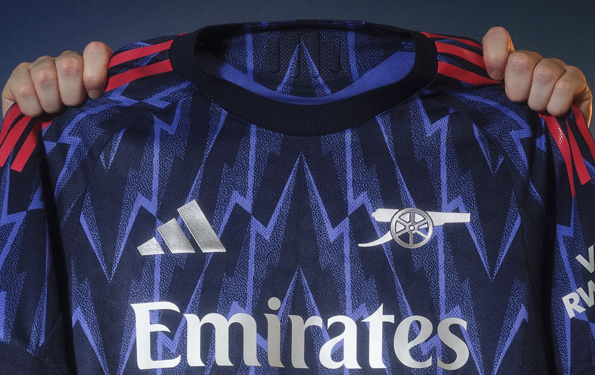 The Arsenal 2025/26 away kit has dropped - and it's