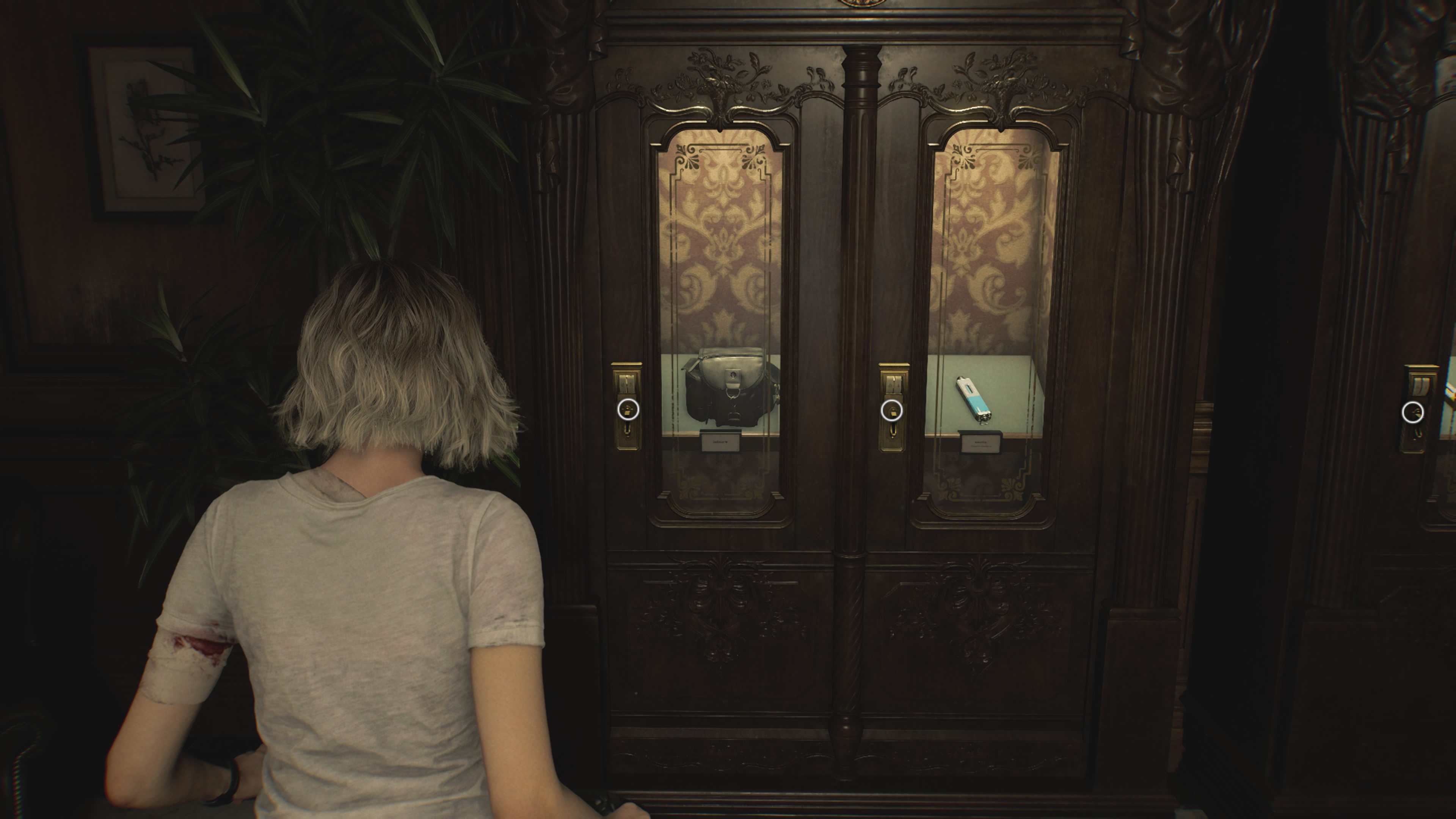 Resident Evil Requiem inventory - Parlor store