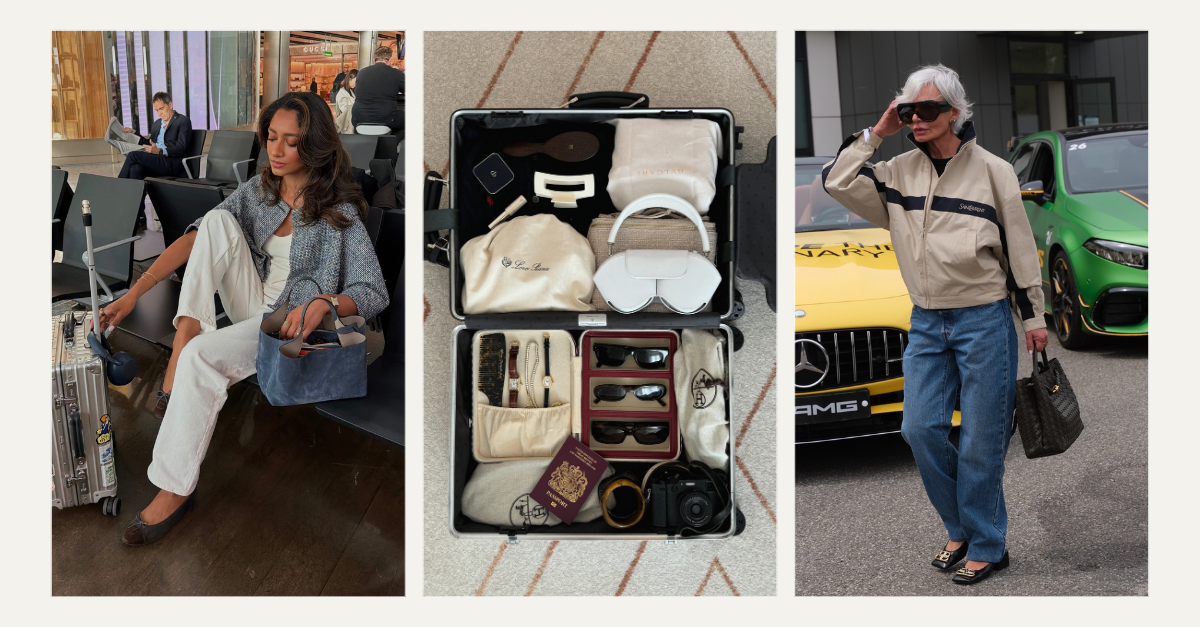 Airport outfits with jeans 2026