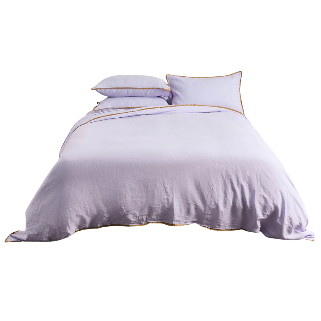 Linen Duvet Cover - Wisteria