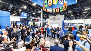 During the NAB Show, the ATSC booth showcased the latest advances in consumer receivers, BPS, EAS and other advanced services delivered over 3.0.
