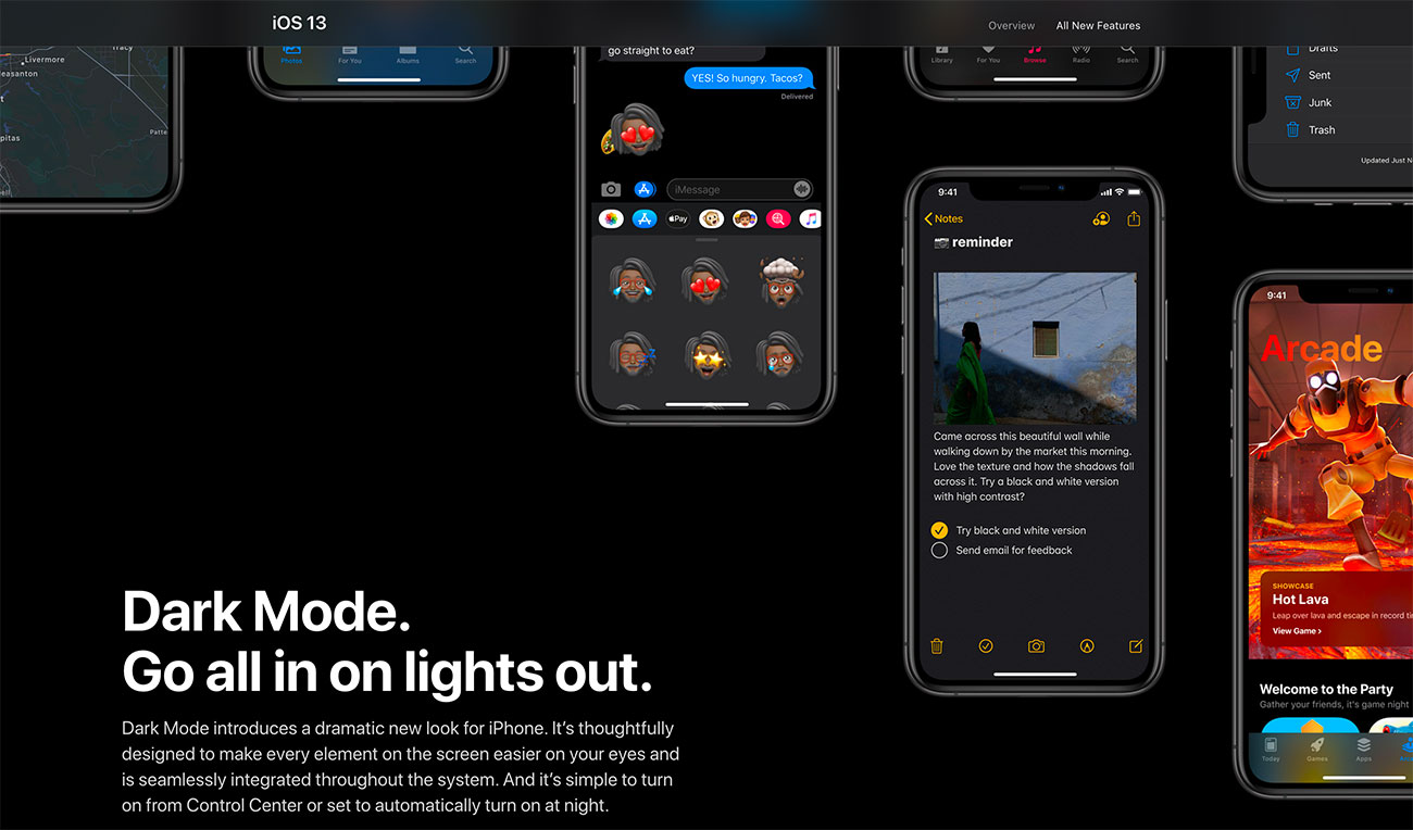 Mode ios. Темный режим IOS. Dark Mode. Light Mode Dark Mode. Тёмный режим андроид 9.