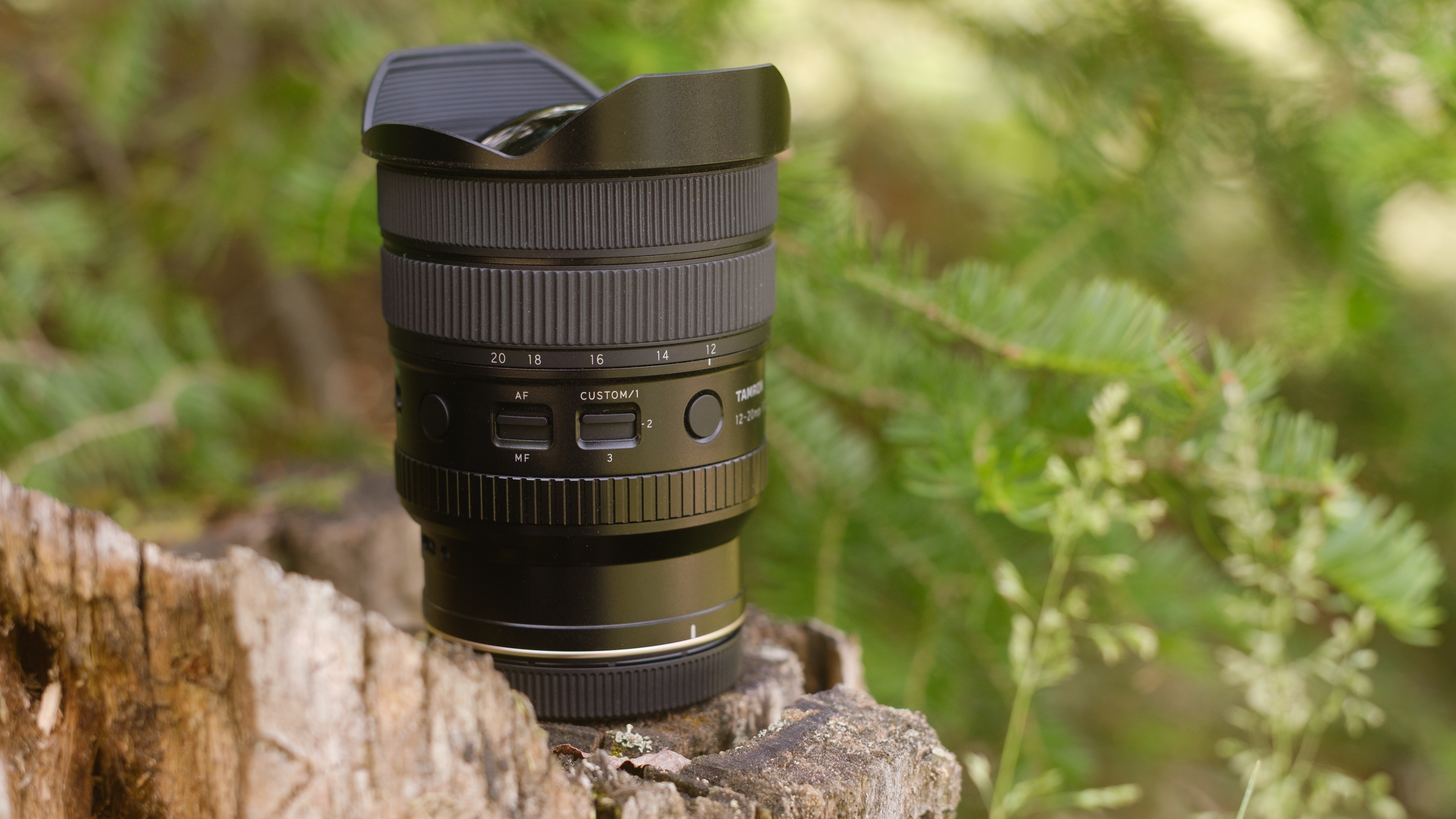 The Tamron 12-20mm f/2.8 photographed outdoors