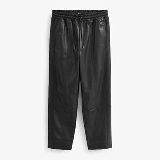 Next faux leather trousers