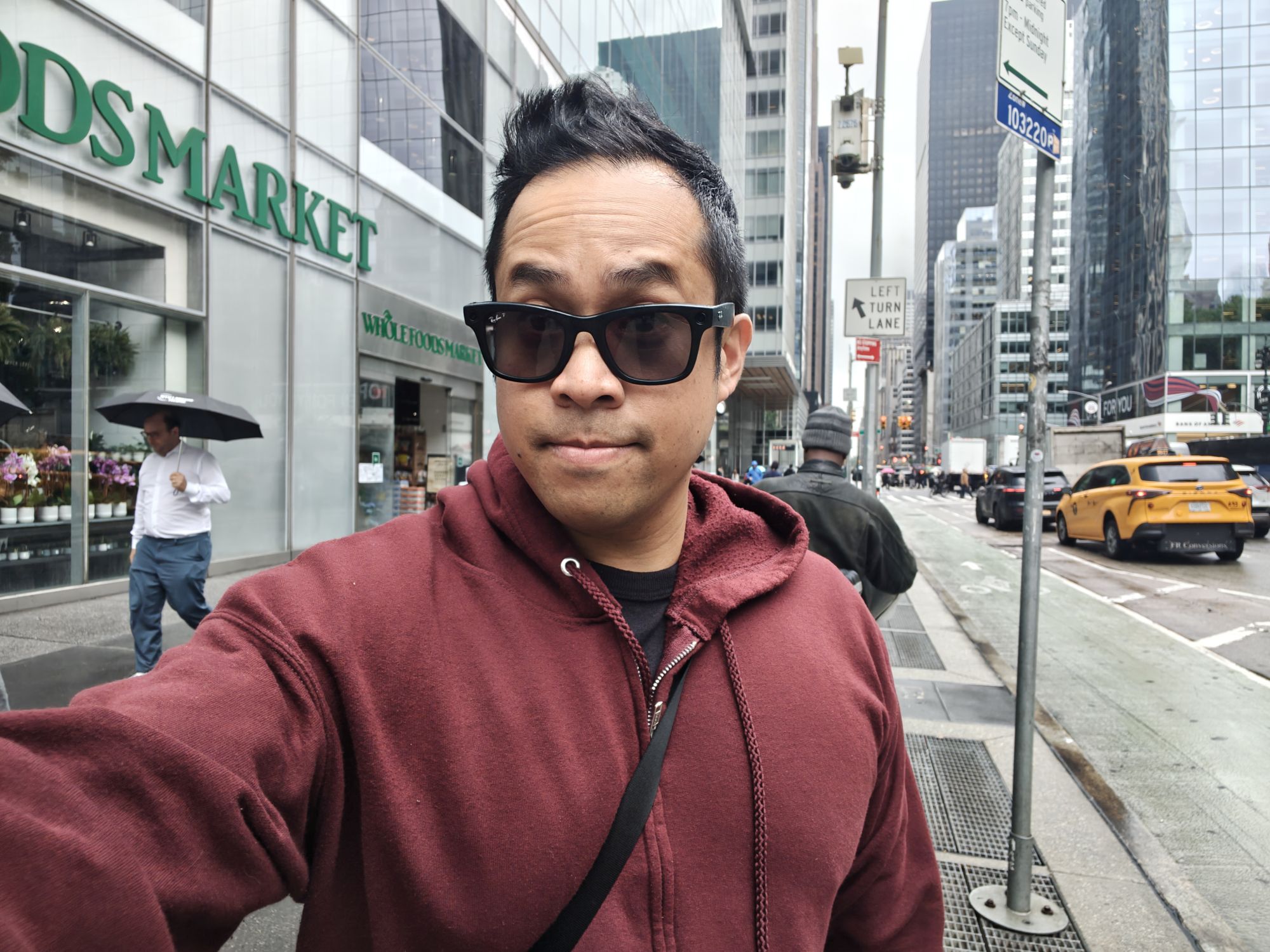 Motorola Razr Ultra 2025 selfie sample.