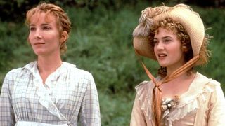 Emma Thompson as Elinor and Kate Winslet as Marianne in Sense and Sensibility
