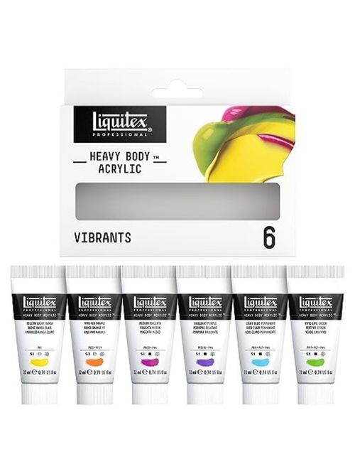 Heavy Body Acrylic 6 X 22ml