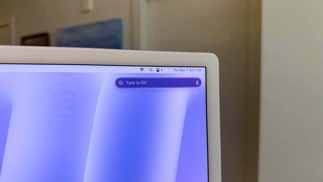 Apple's 24-inch iMac M4 in Purple.