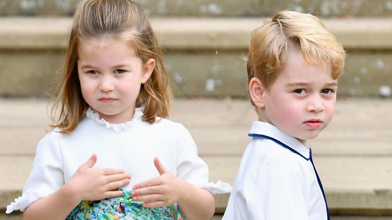 Princess Charlotte and Prince George