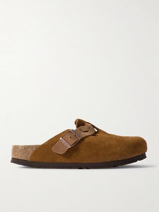 Boston Suede Clogs